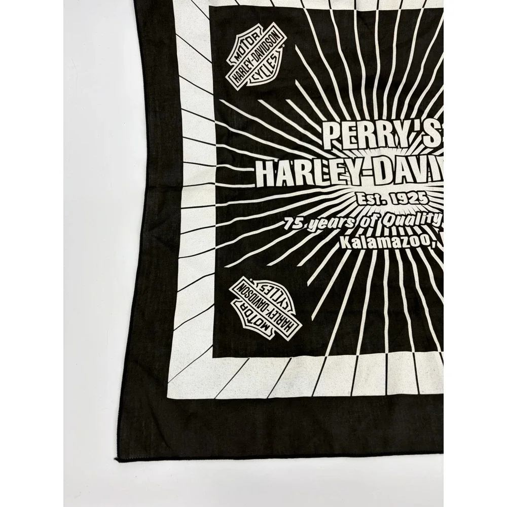 Perry Harley Davidson Kalamazoo Michigan Bandana 75th Anniversary